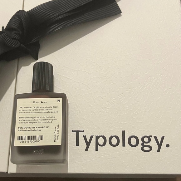 T40 Typology Black Cherry Lip Oil - Picture 3 of 3